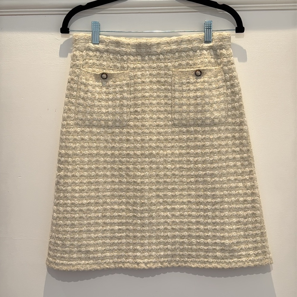 Chanel knitted skirt size 40